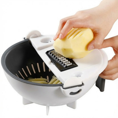 🔪 Unod a kézi szeletelés és spirálvágás fáradságos munkáját? – Ez az eszköz percek alatt végez!