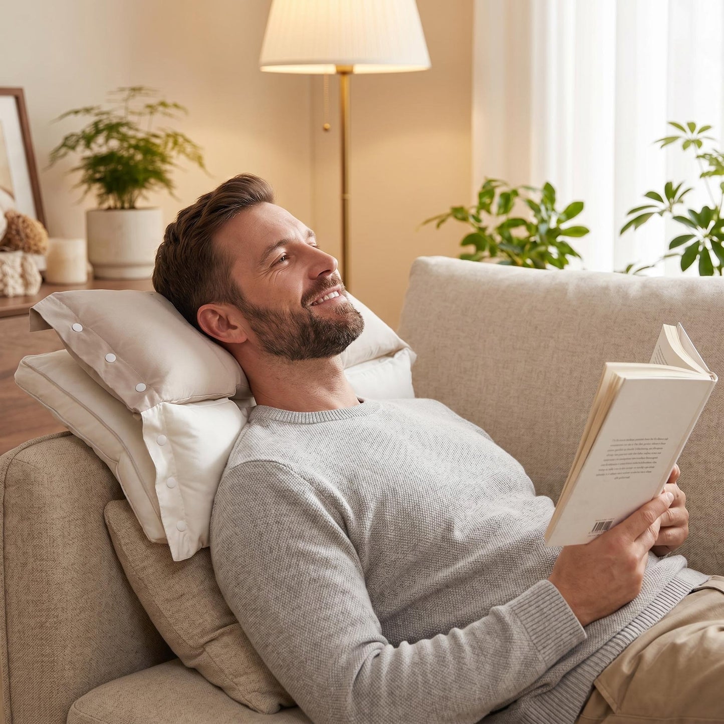 🛏️ A rossz alvópozíció miatt merev a nyaka reggelente? – Ez a kétzónás párna célzottan támogatja a fejet és a nyakat