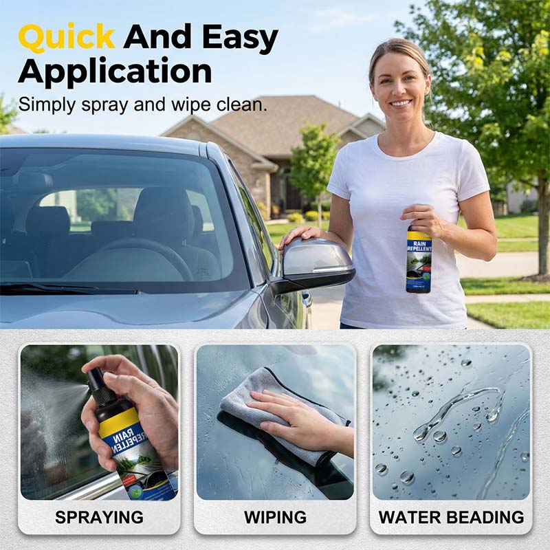 💧 Az eső miatt homályos a szélvédő, a ablaktörlő nem bírja? – Ez a spray segíthet