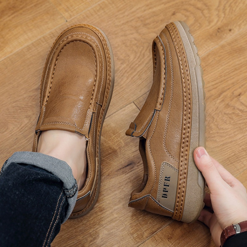 🎁Ultimo giorno per approfittare dello sconto del 50%, non perdertelo! ⏰Realizzate in pelle di vitello australiana🐂Supporto per il piede - allevia il dolore ai piedi✅Impermeabili e antiscivolo, comode da indossare✅Eleganti e versatili.