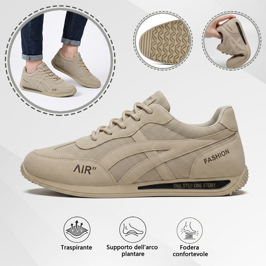 🔥 Offerta speciale di oggi con il 50% di sconto🎁Scarpe ortopediche da camminata da uomo ✅ Traspiranti e antiscivolo - Dì addio al dolore ai piedi e goditi un comfort che dura tutto il giorno!