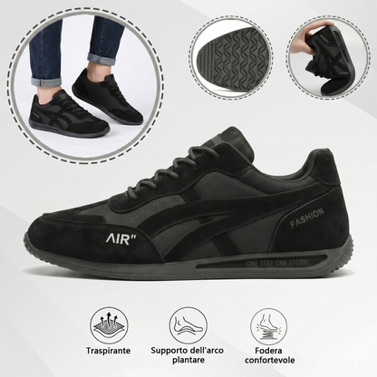 🔥 Offerta speciale di oggi con il 50% di sconto🎁Scarpe ortopediche da camminata da uomo ✅ Traspiranti e antiscivolo - Dì addio al dolore ai piedi e goditi un comfort che dura tutto il giorno!