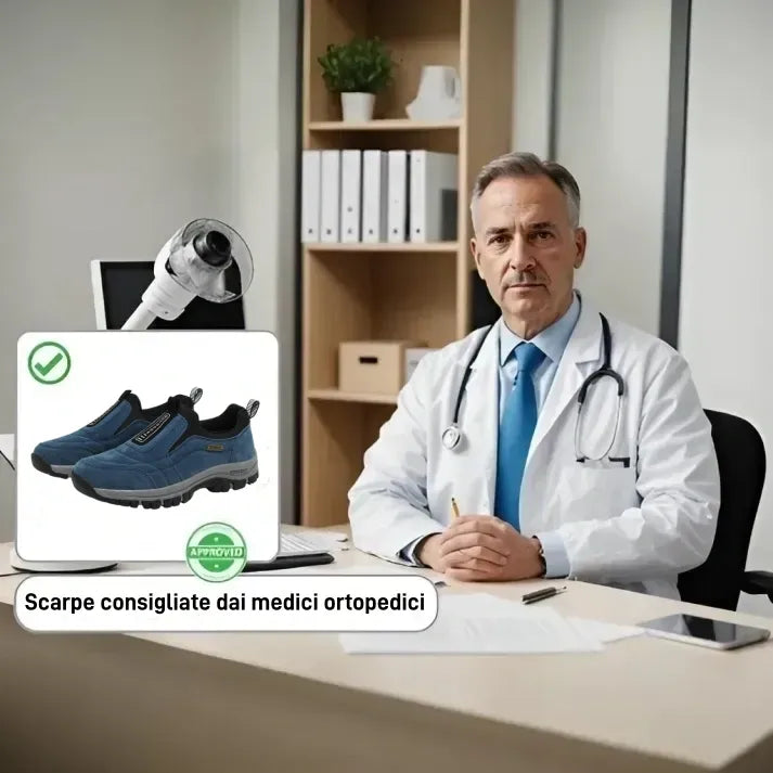 🎁Ultimo giorno per approfittare dello sconto del 50%! Non perdere l'occasione! ⏰ Allevia il dolore ai piedi e la fascite plantare: scarpe ortopediche impermeabili e antiscivolo.
